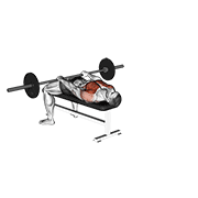 barbell front raise and pullover exercise demonstration