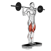 barbell rear lunge v. 2 exercise demonstration
