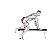 bench hip extension dimostrazione dell’esercizio