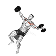 dumbbell incline breeding dimostrazione dell’esercizio
