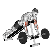 ez barbell spider curl exercise demonstration