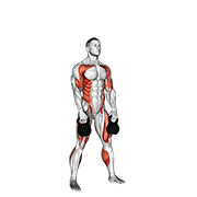 kettlebell double snatch dimostrazione dell’esercizio