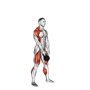 kettlebell one arm snatch dimostrazione dell’esercizio