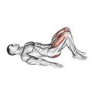 rear decline bridge exercise demonstration
