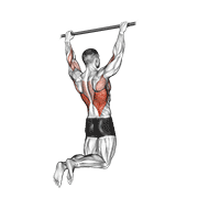 rear pull-up dimostrazione dell’esercizio