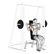 smith behind neck press egzersiz gösterimi