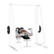 smith decline bench press dimostrazione dell’esercizio
