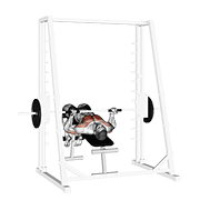 smith decline reverse-grip press egzersiz gösterimi