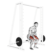 smith hack squat dimostrazione dell’esercizio