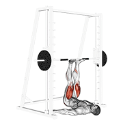 smith leg press dimostrazione dell’esercizio
