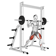 smith sprint lunge exercise demonstration