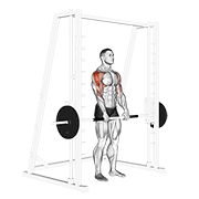 smith upright row egzersiz gösterimi