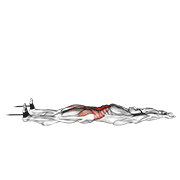 band v-up exercise demonstration