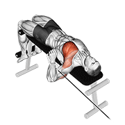 cable decline one arm press exercise demonstration
