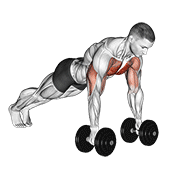 deep push up egzersiz gösterimi