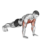 plyo push up exercise demonstration