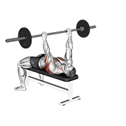 barbell bent arm pullover dimostrazione dell’esercizio