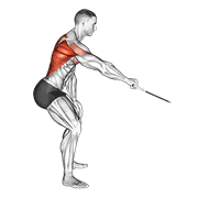 cable palm rotational row dimostrazione dell’esercizio