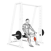 smith toe raise exercise demonstration