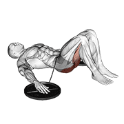 band hip lift egzersiz gösterimi