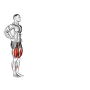 walking lunge exercise demonstration