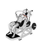 lever incline chest press v. 2 exercise demonstration