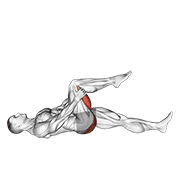 leg up hamstring stretch 动作演示