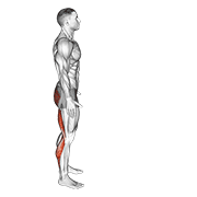 runners stretch exercise demonstration