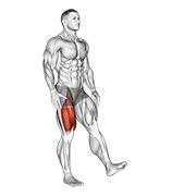single leg squat (pistol) male dimostrazione dell’esercizio