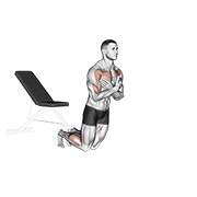self assisted inverse leg curl exercise demonstration