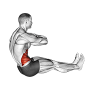 spine twist exercise demonstration