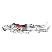 quarter sit-up egzersiz gösterimi
