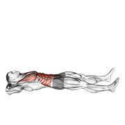 prisoner half sit-up (male) exercise demonstration