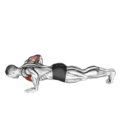 chest tap push-up (male) egzersiz gösterimi