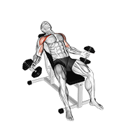 hyght dumbbell fly dimostrazione dell’esercizio