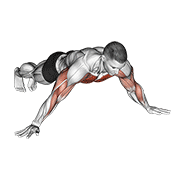archer push up exercise demonstration