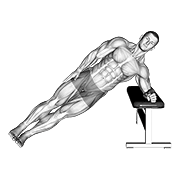 bodyweight incline side plank 动作演示
