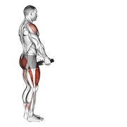 weighted lunge with swing dimostrazione dell’esercizio