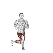 curtsey squat exercise demonstration
